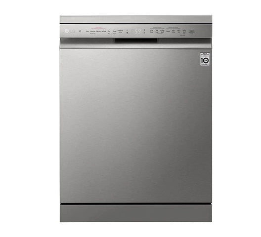 LG DFB425FP 23.5" QuadWash Steam Dishwasher Silver