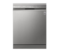 LG DFB425FP 23.5" QuadWash Steam Dishwasher Silver