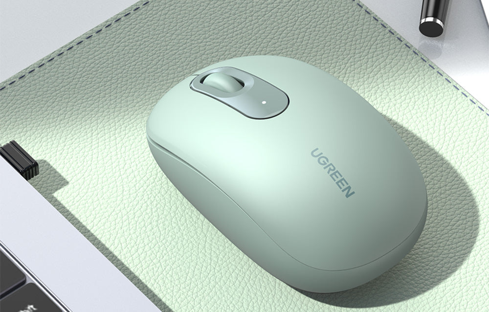 UGREEN MU105 90672 2.4G Wireless Mouse Celadon Green