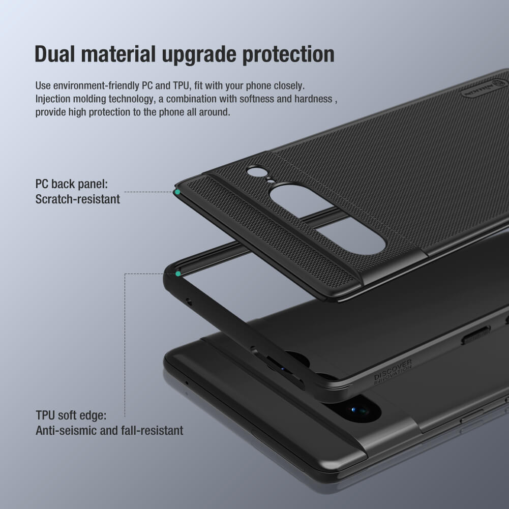 Nillkin Super Frosted Shield Pro Case for Google Pixel 7 Pro Black