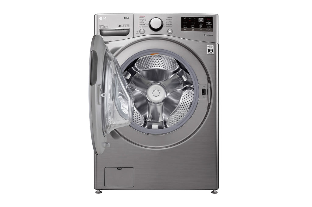 LG F3L2CRV2T 44.1 lb / 26.5 lb Front Load Washer Dryer Silver