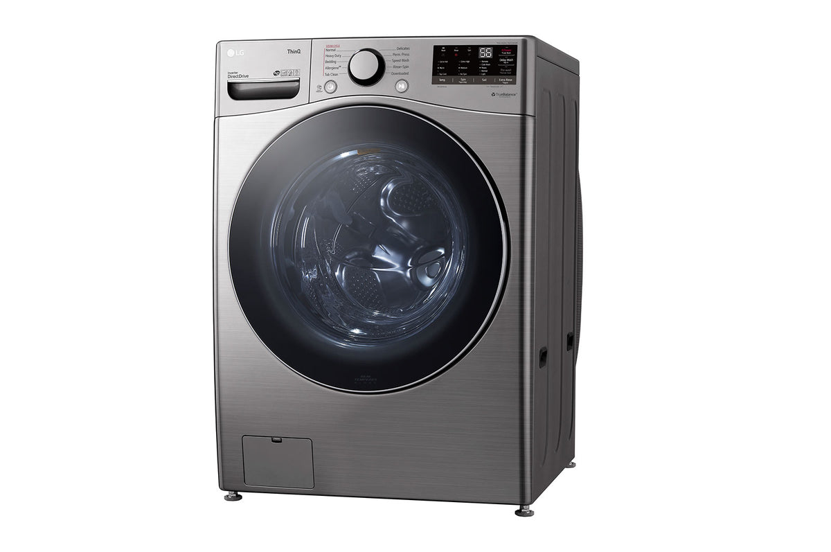 LG F3L2CRV2T 44.1 lb / 26.5 lb Front Load Washer Dryer Silver