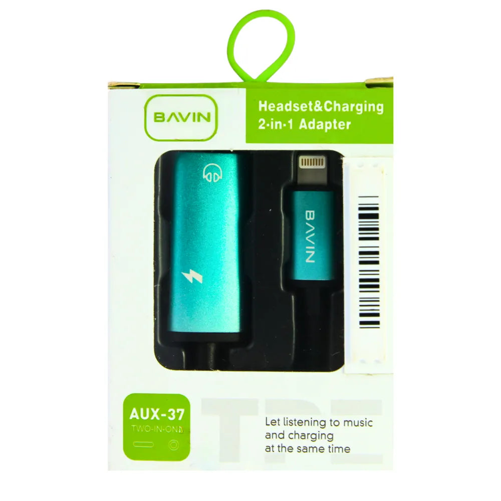 Bavin 2-in-1 Short Audio Cable