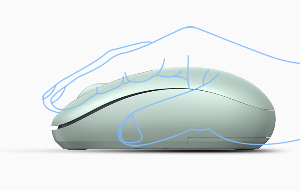 UGREEN MU105 90672 2.4G Wireless Mouse Celadon Green