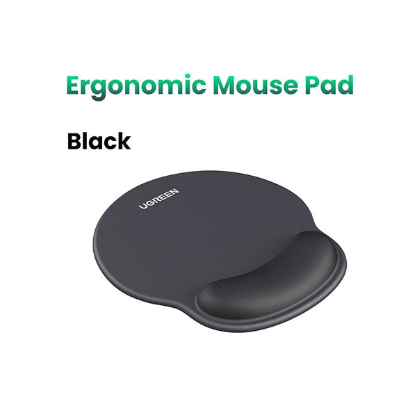UGREEN LP668 25245 Ergonomic Mouse Pad Black