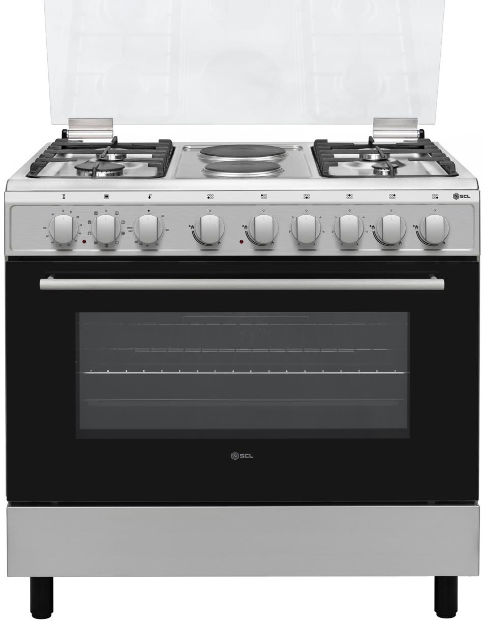 SCL SCL-FC9642WSI 35.4 in x 23.6 in Free-Standing Cooker