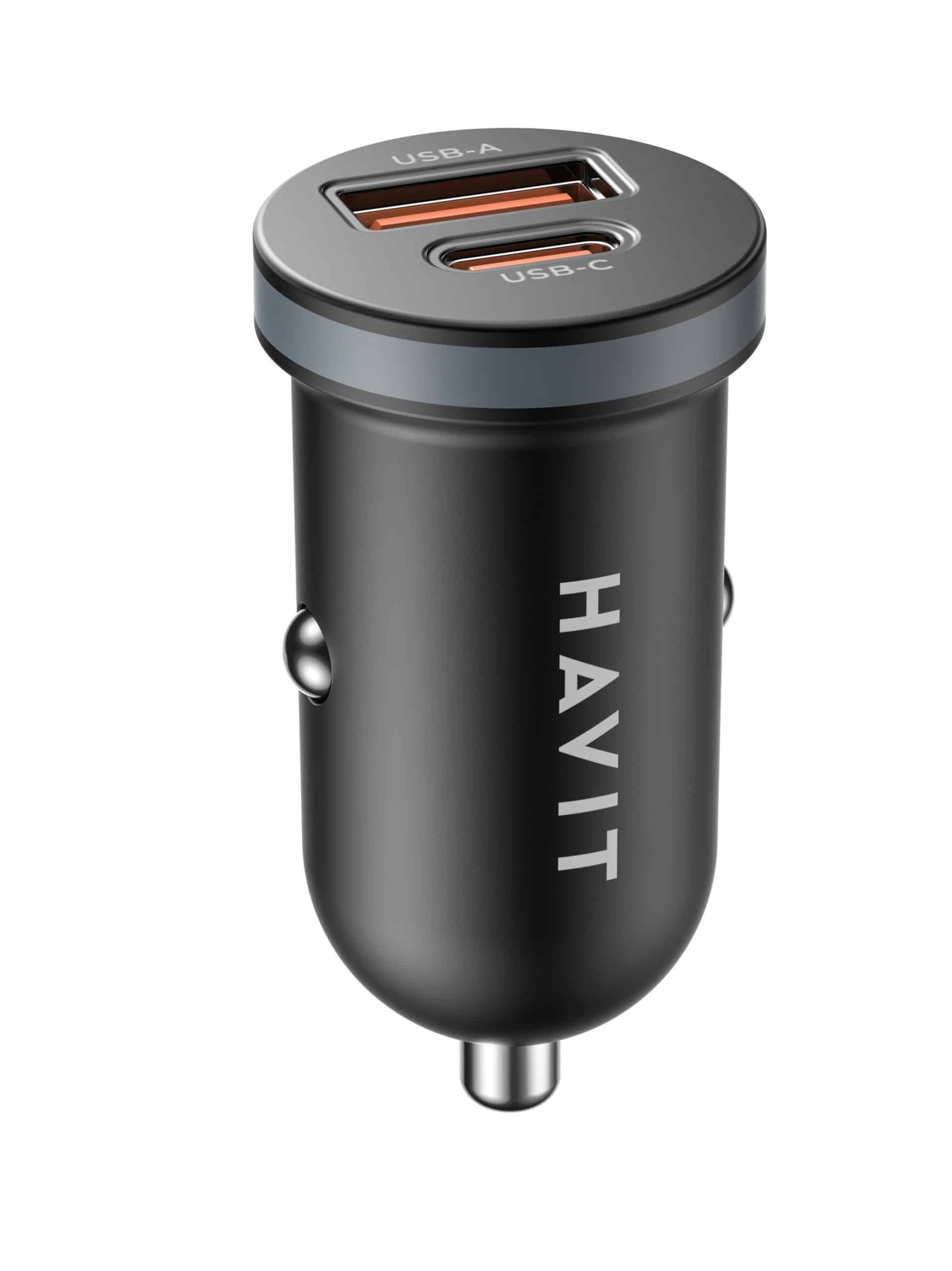 HAVIT CC2043 DriveCharge Pro 30W Dual-Port Car Charger