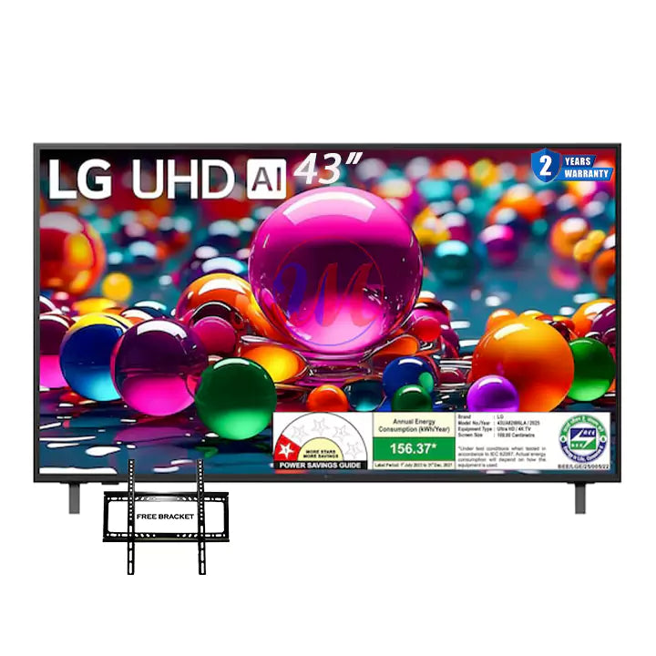 LG 43UA80006LC 43" 4K UHD Smart AI TV