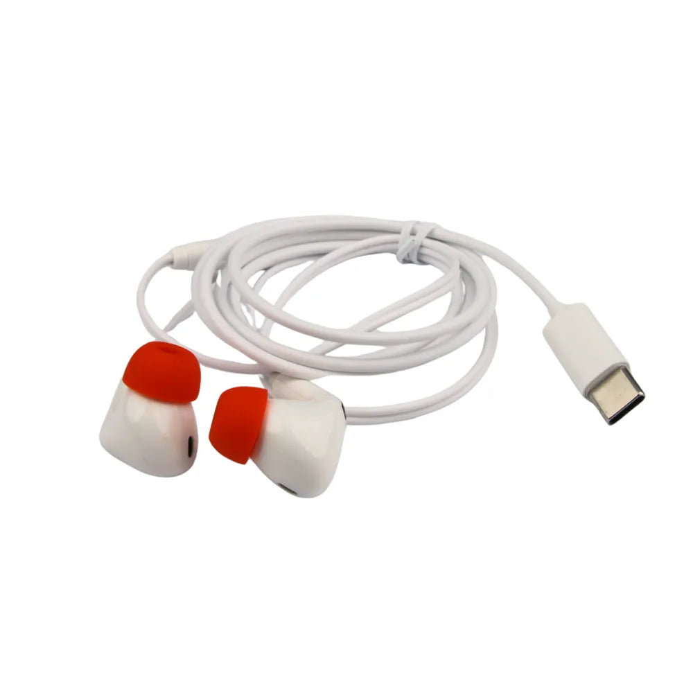 In-Ear Earphones with 3.5mm and Type-C Connector