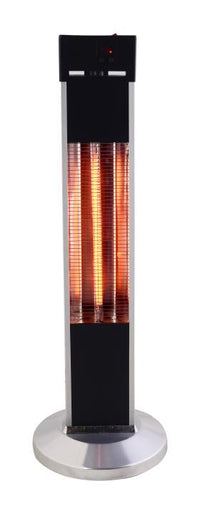 SCL SCL-PD20R 2000W Free Standing Heater Black/Silver