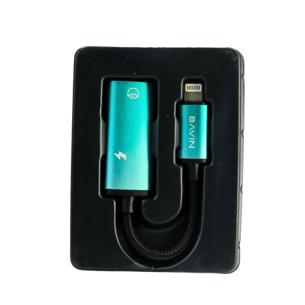 Bavin 2-in-1 Short Audio Cable