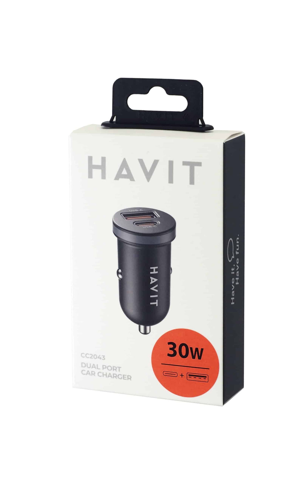 HAVIT CC2043 DriveCharge Pro 30W Dual-Port Car Charger