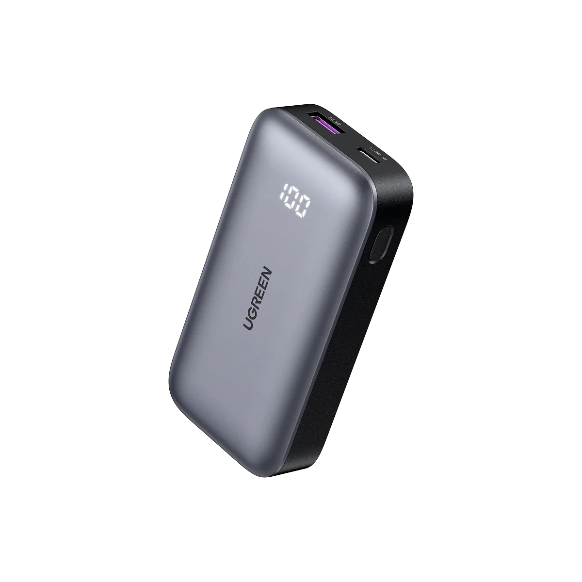 UGREEN PB502 25185 10000mAh 30W Nexode Fast Charging Power Bank Gray
