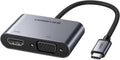 UGREEN CM162-50505 USB-C to HDMI VGA USB 3.0 Adapter with 100W PD Space Gray
