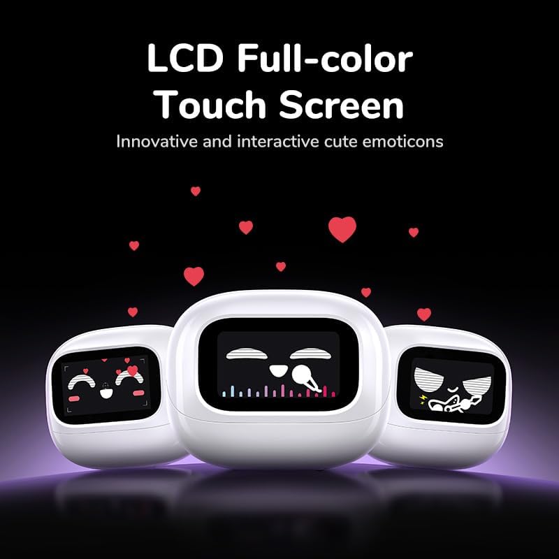 UGREEN EchoBuds Magic WS211 55137 Active Noise Cancelling Earbuds with Smart Touchscreen White