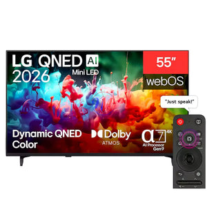 LG 55QNED72B6T 55" QNED AI Mini LED 4K Smart TV