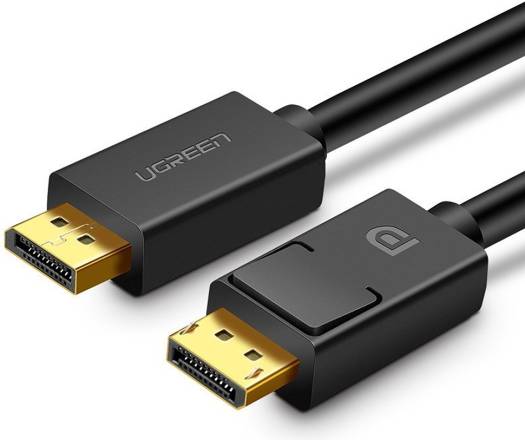 UGREEN DP102 10245 DisplayPort to DisplayPort Cable 4K 60Hz Gold-Plated 4.9 ft Black