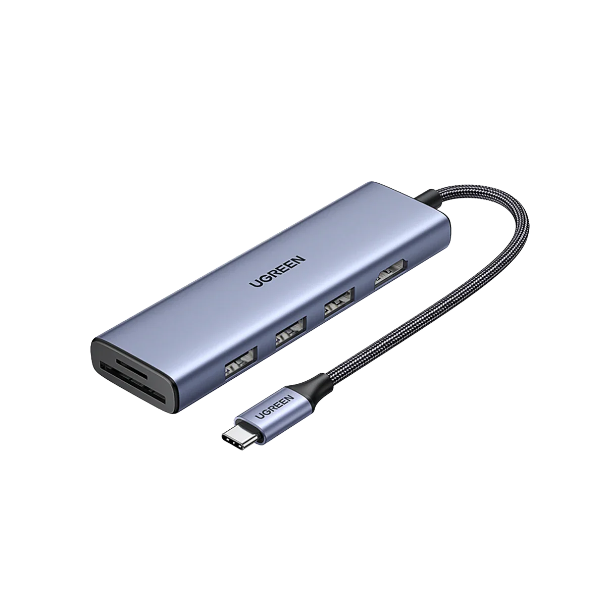 UGREEN CM511 20956A 6-in-1 USB-C Hub with 4K HDMI 3x USB-A 3.0 SD/TF