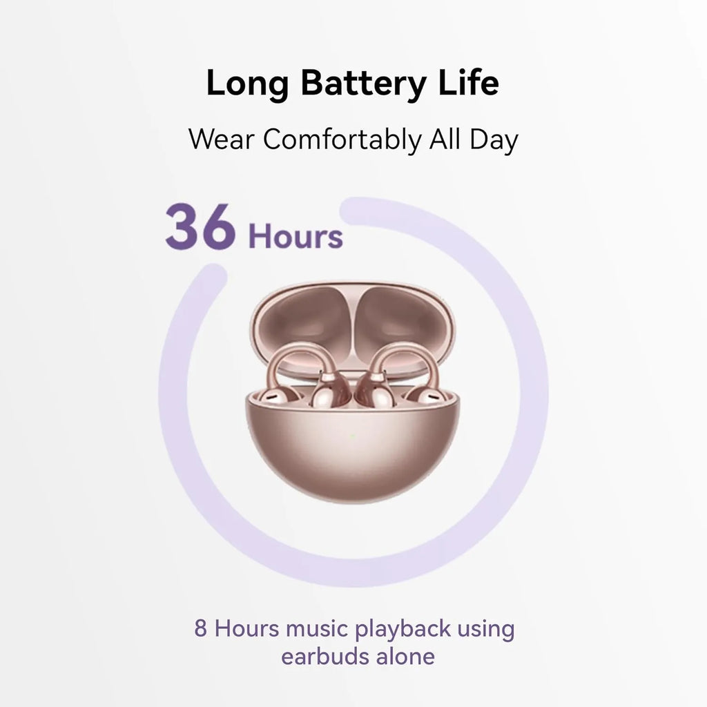 Huawei FreeClip Rose Gold Wireless Earbuds