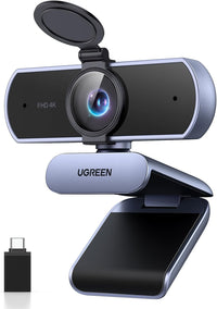 UGREEN CM831 65381 4K Webcam with Microphone and Privacy Cover