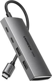 UGREEN CM480 30758 USB-C Hub 4-Port USB 3.2 10Gbps Data Hub with 2 USB-C & 2 USB-A