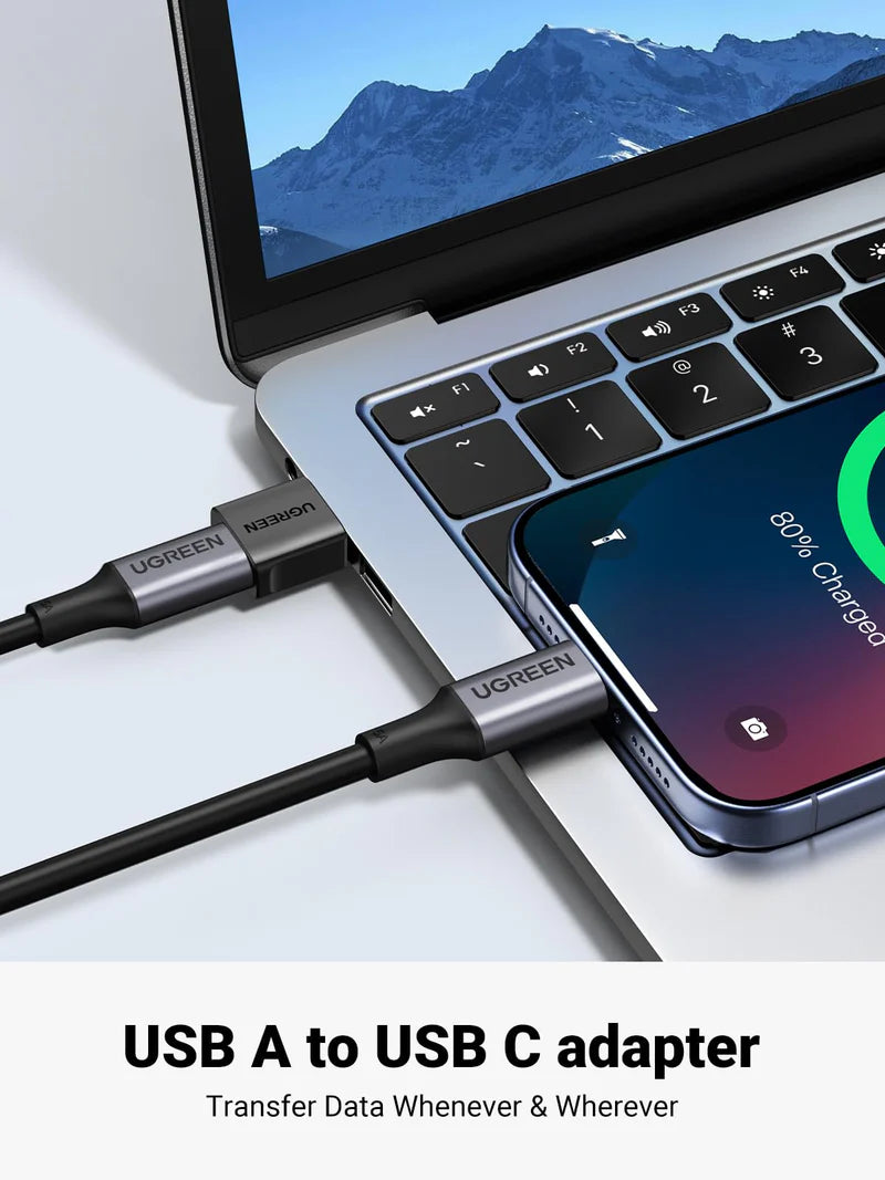 UGREEN US701 45725 10Gbps USB to USB C Adapter 2-Pack