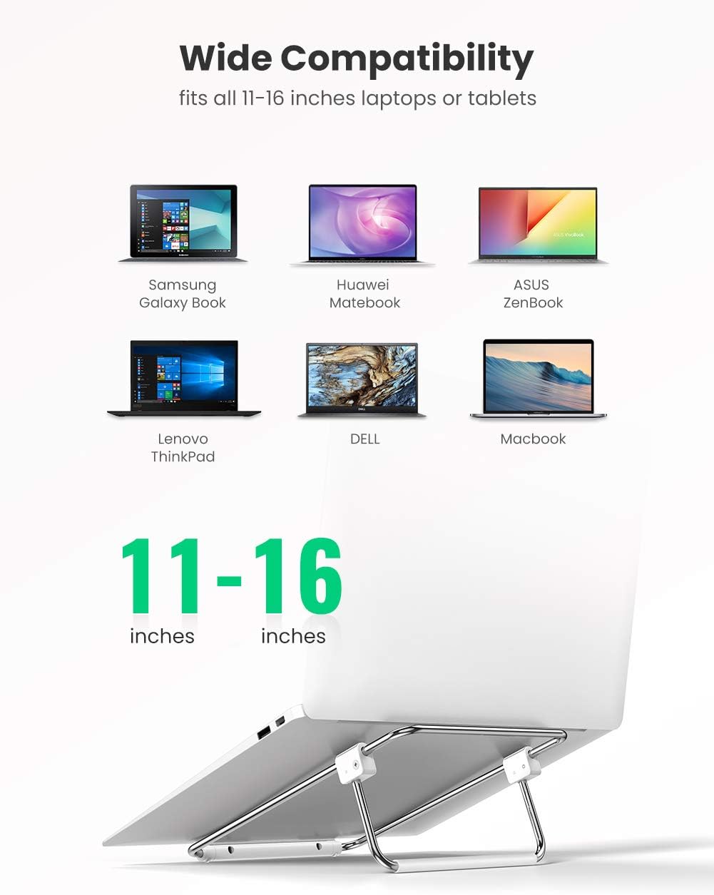 UGREEN LP230 80348 Adjustable Laptop Desk Stand
