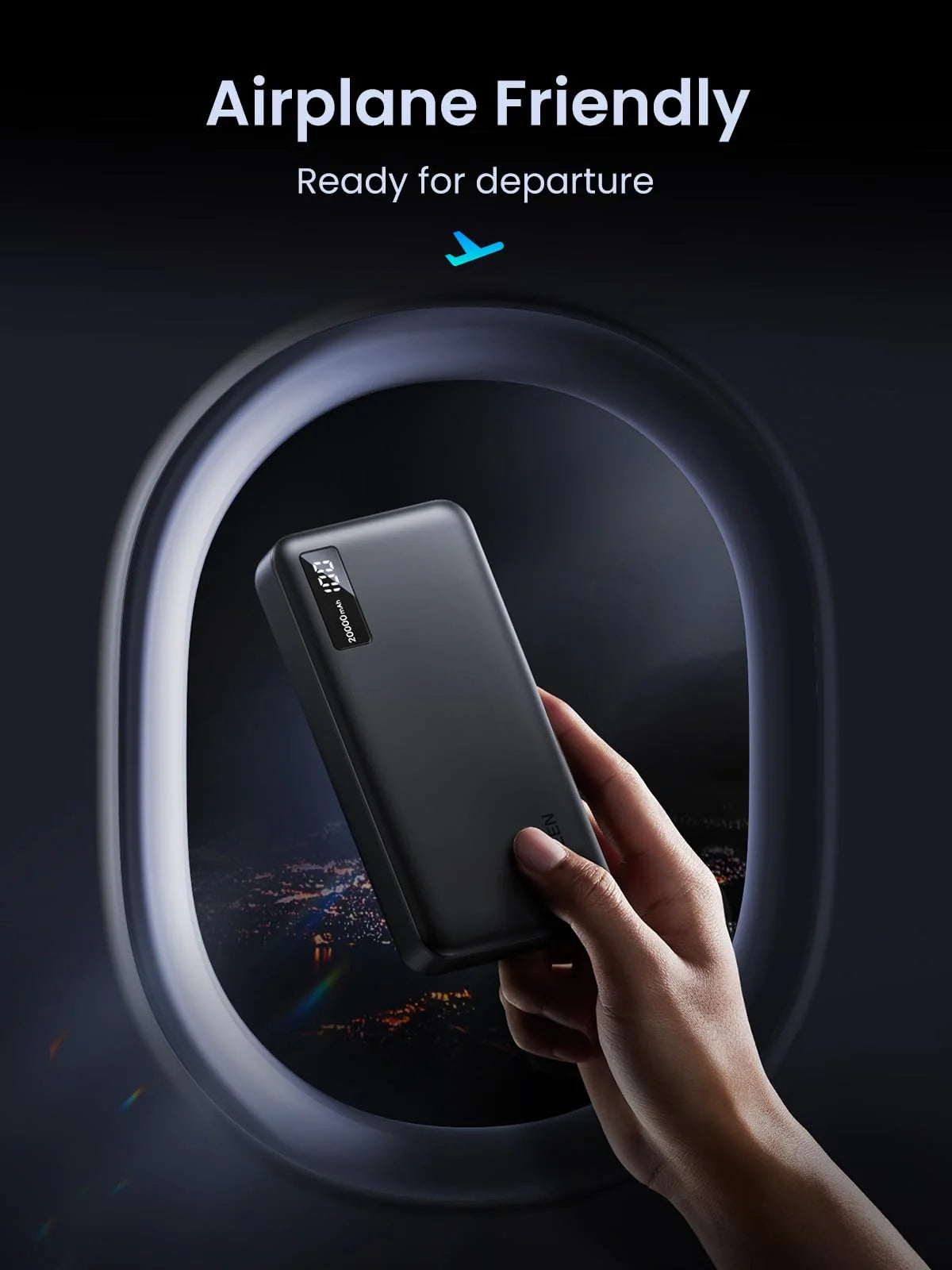 UGREEN PB312 25683 20000mAh 20W Two-Way Fast Charging Power Bank