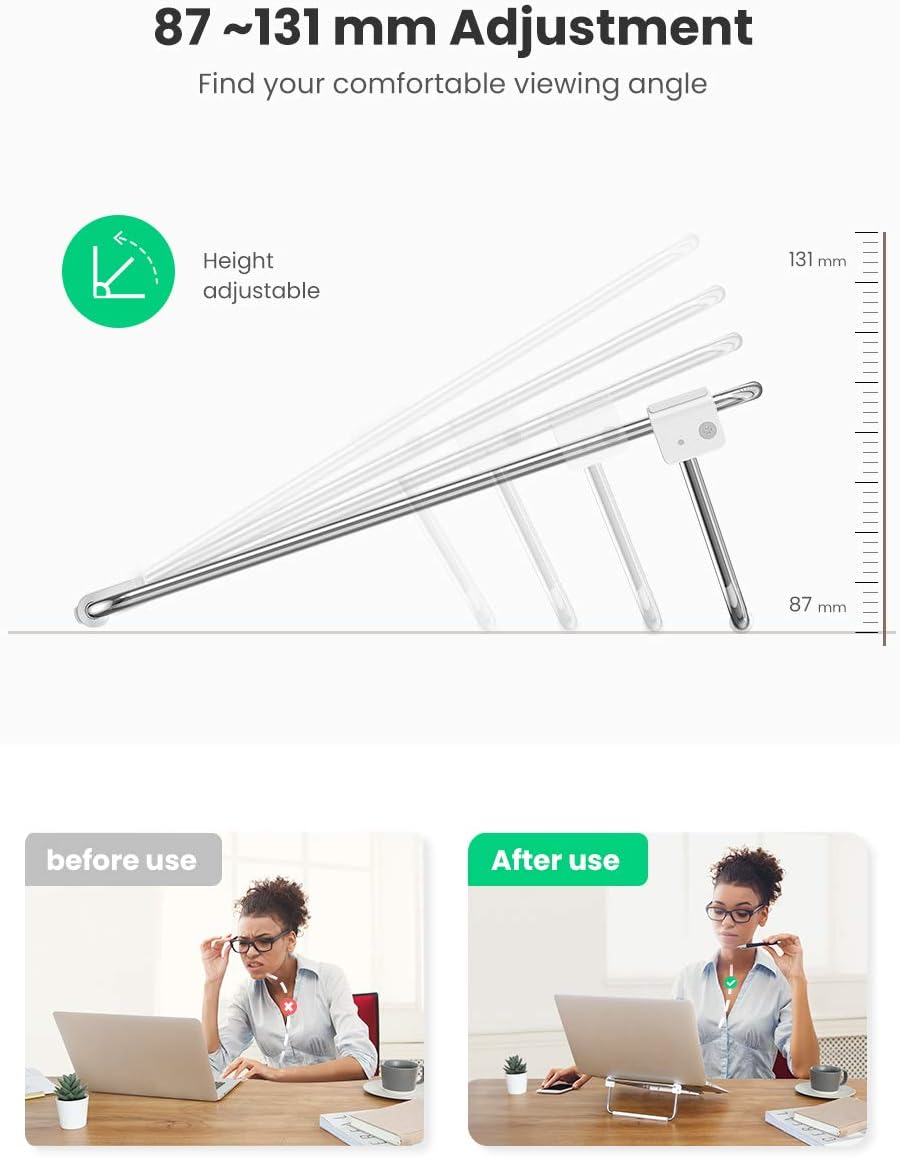 UGREEN LP230 80348 Adjustable Laptop Desk Stand