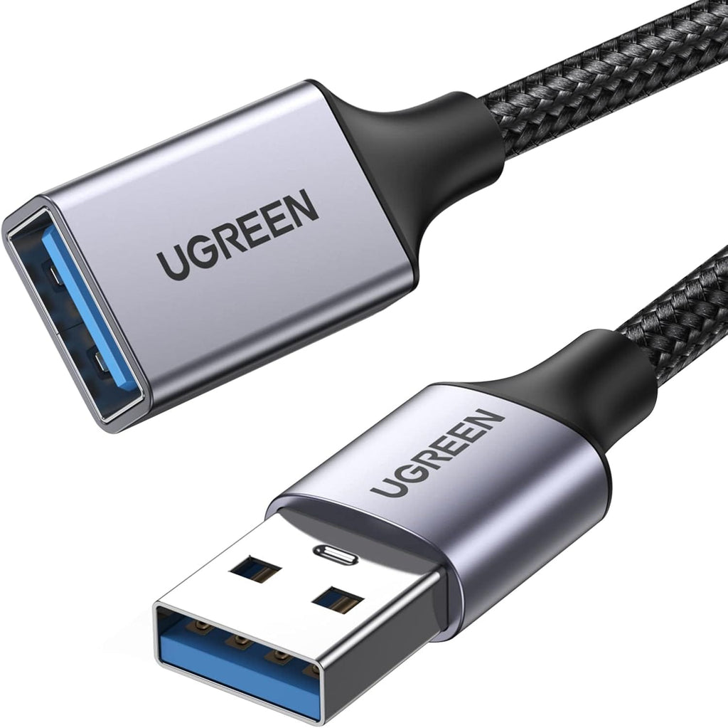 UGREEN US115 25285 USB 3.0 Extension Cable 16.4 ft Type A Male to Female Nylon Braided