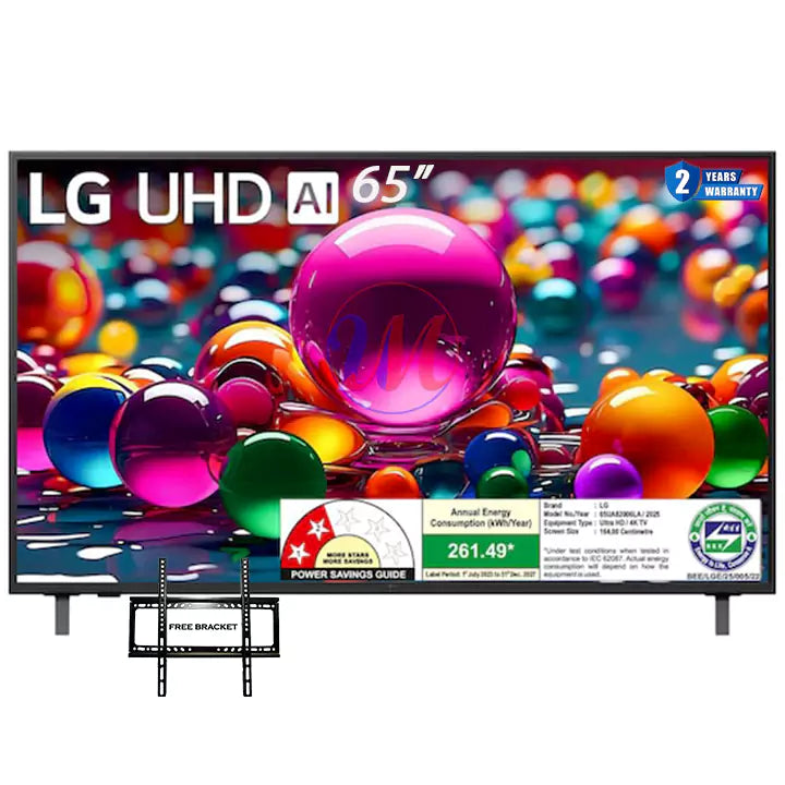 LG 65UA80006LC 65" 4K UHD Smart AI TV