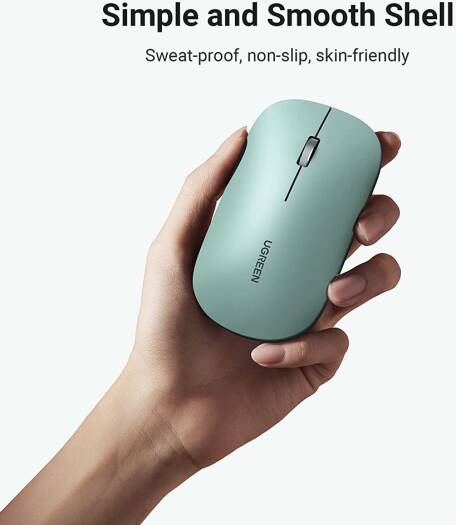 UGREEN MU001 90374 Portable Wireless Mouse Green