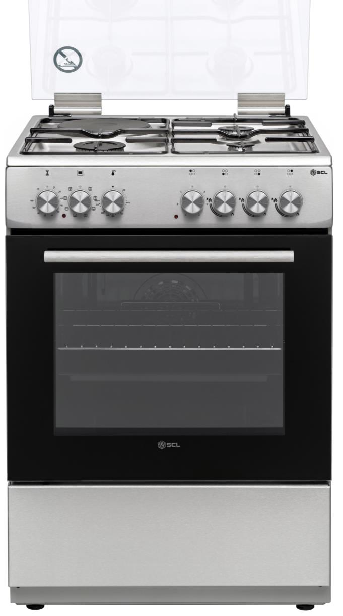 SCL SCL-FC6631SI 23.6" x 23.6" Free-Standing Cooker