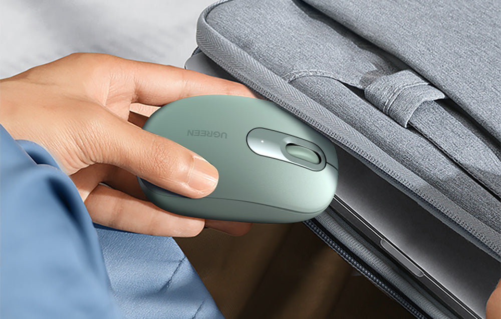 UGREEN MU105 90672 2.4G Wireless Mouse Celadon Green