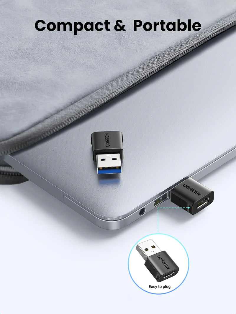 UGREEN US701 45725 10Gbps USB to USB C Adapter 2-Pack
