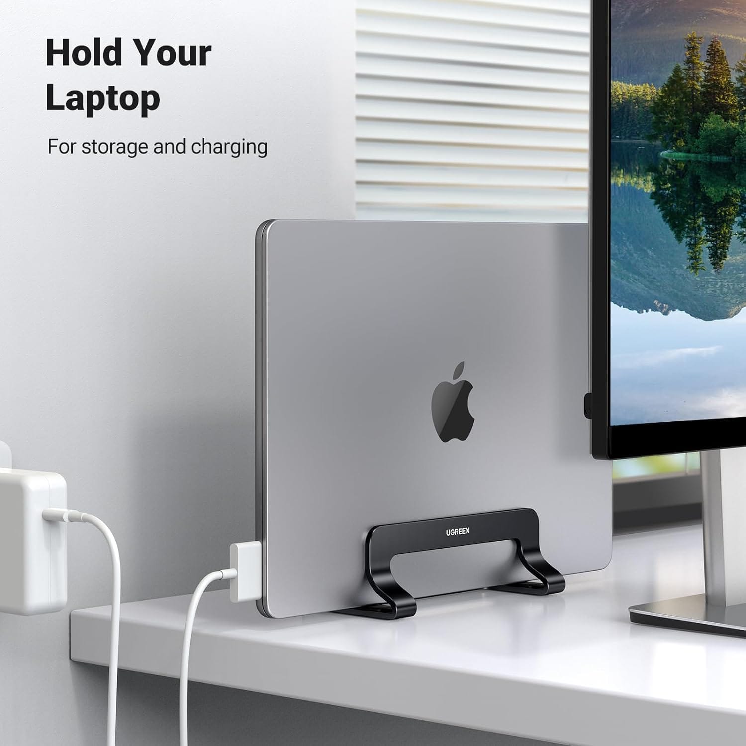 UGREEN 5007 Adjustable Width Vertical Laptop Stand