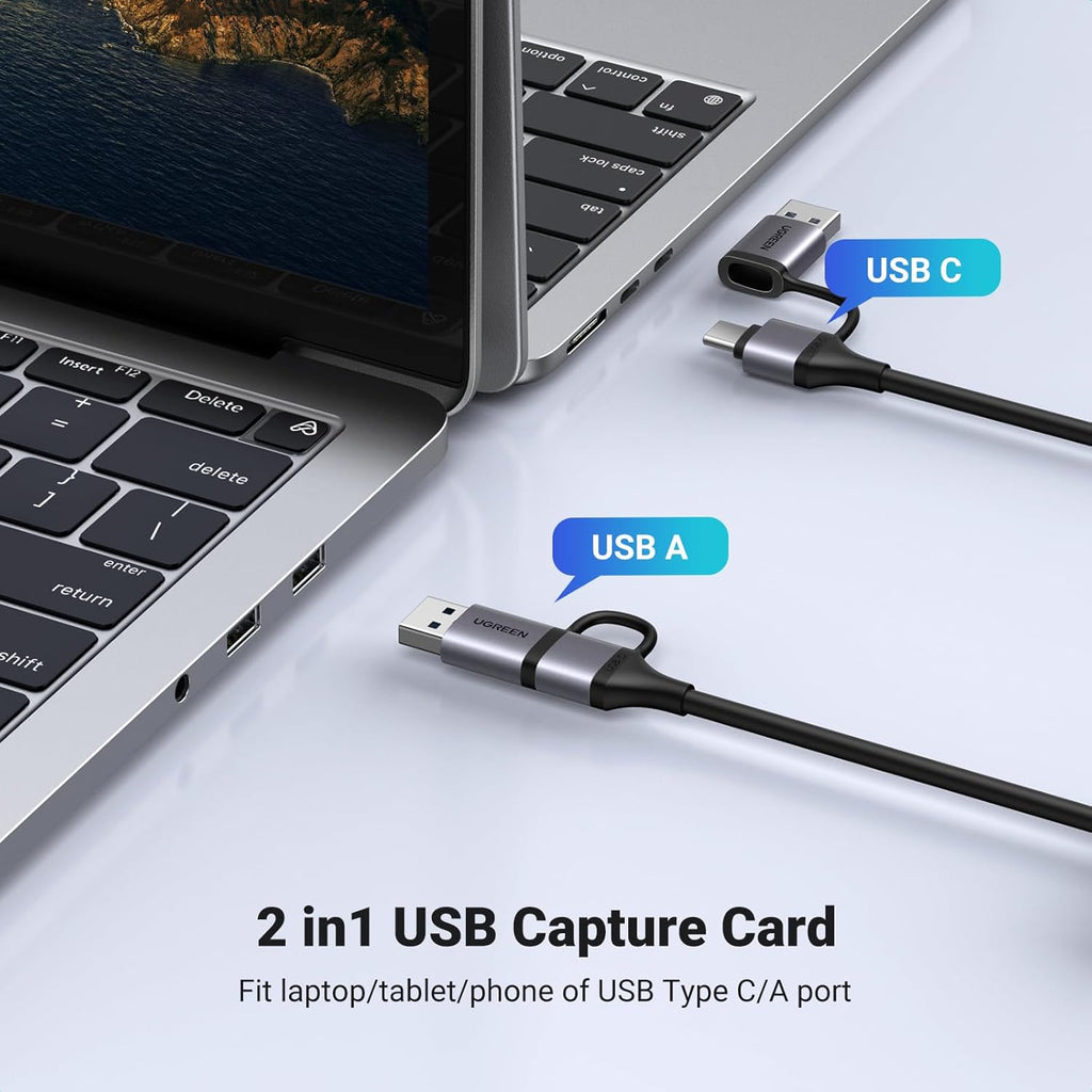 UGREEN 5518 4K HDMI Capture Card USB 3.0 Loop Out for Streaming