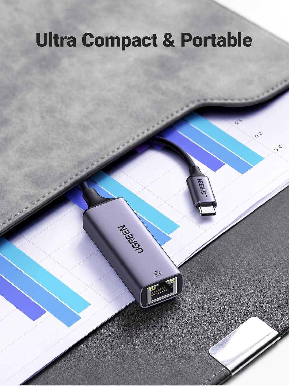 UGREEN CM199 USB-C 3.1 GEN1 to Gigabit Ethernet Adapter 50737