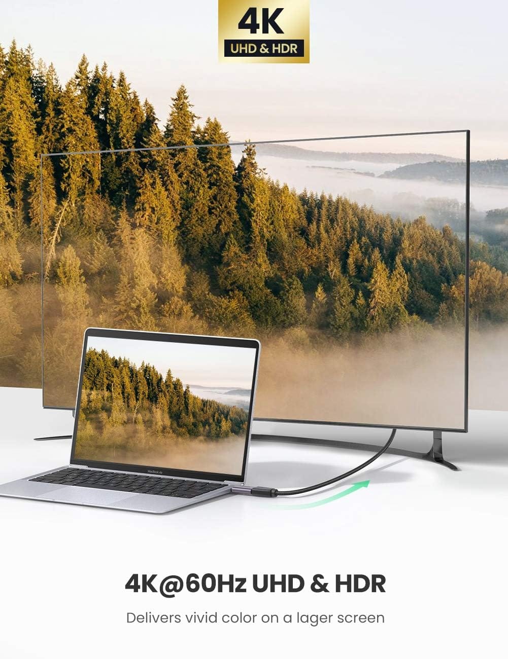 UGREEN 70450 USB-C to HDMI Adapter 4K 60Hz Space Gray