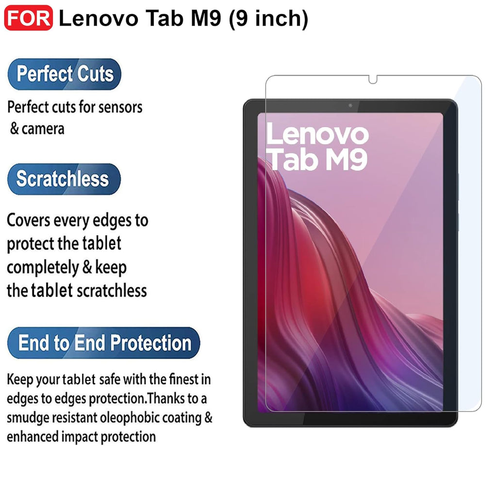 Lenovo Tab M9 9 Inch Tempered Glass Screen Protector