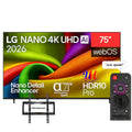LG 75NU840B6LA 75" NANO 4K AI Smart TV