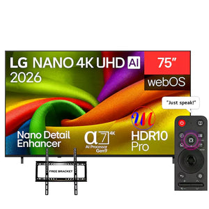 LG 75NU840B6LA 75" NANO 4K AI Smart TV