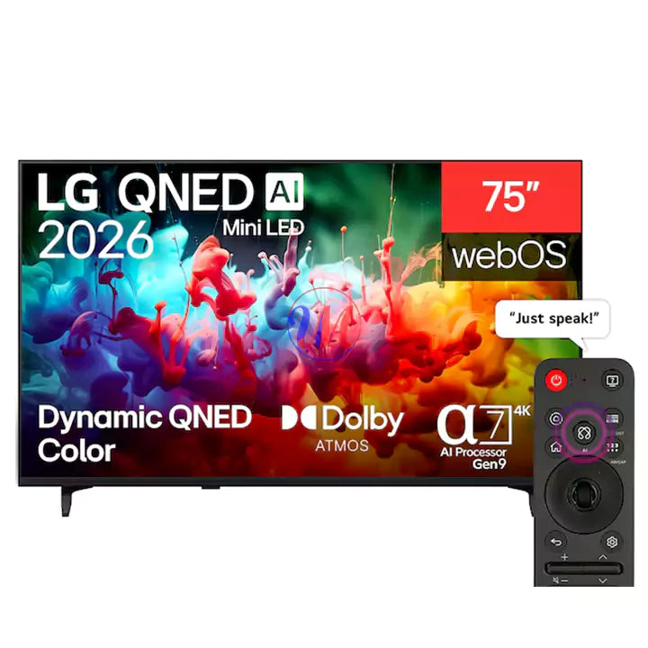 LG 75QNED72B6T 75" QNED AI Mini LED 4K Smart TV