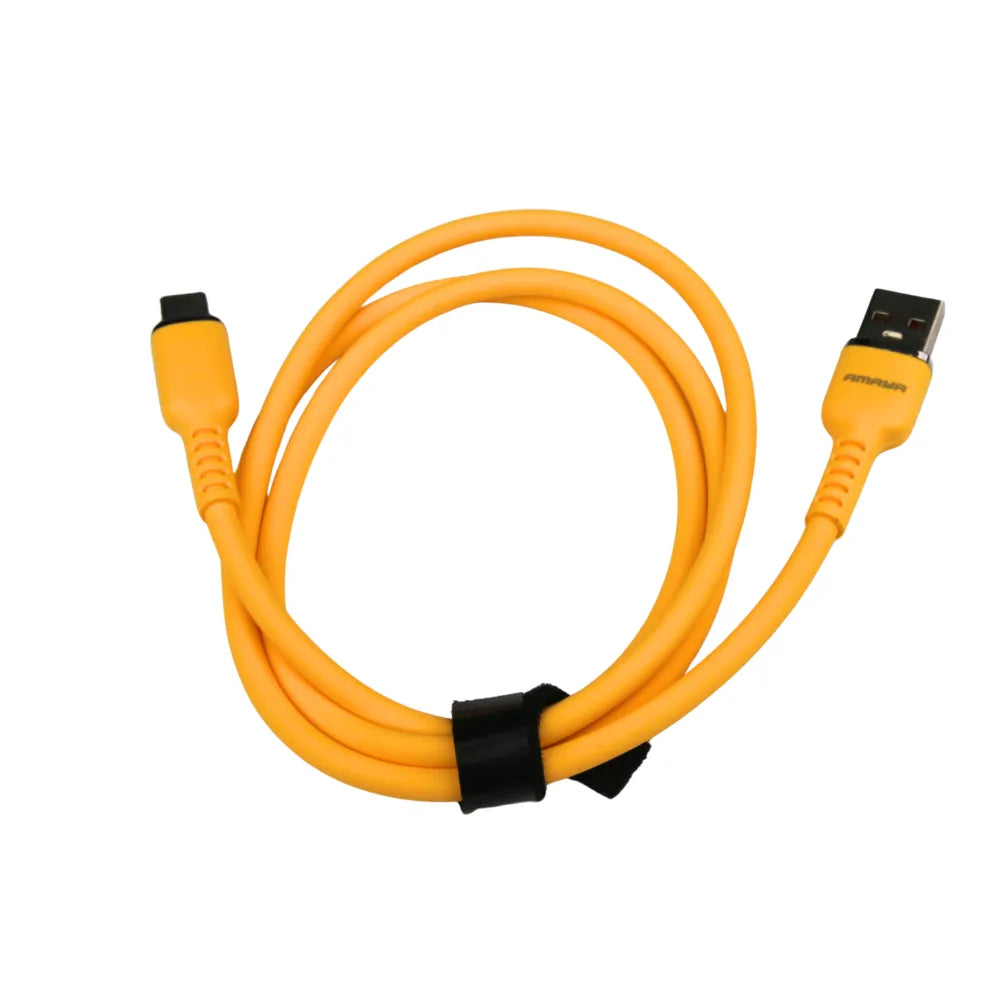 ACD-C30 Jincicada Silicone 3.3 ft Type-C Data Cable Yellow