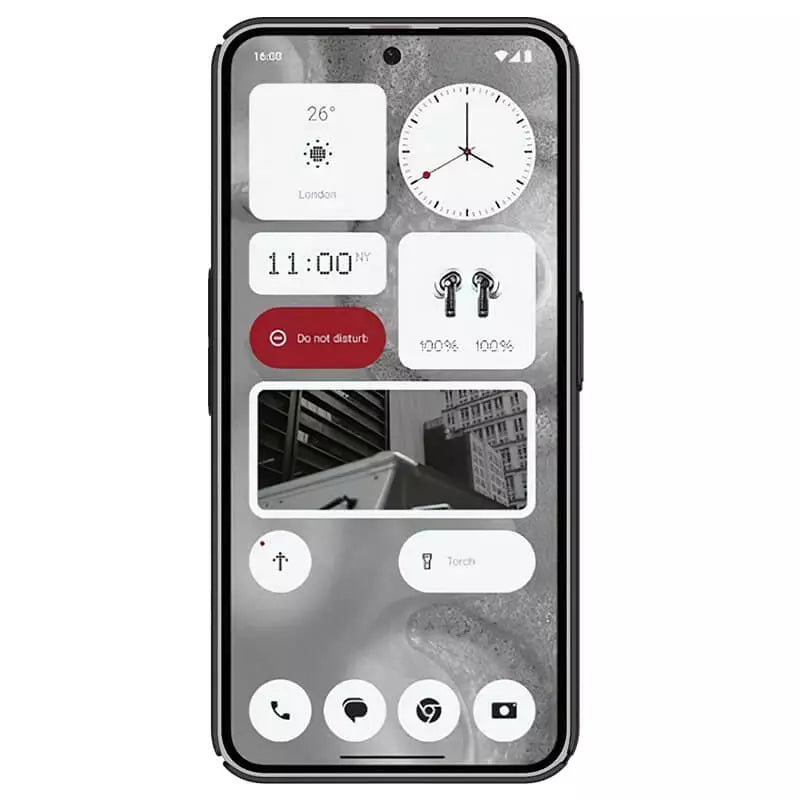 Super Frosted Shield Pro Case for Nothing Phone 2 Black