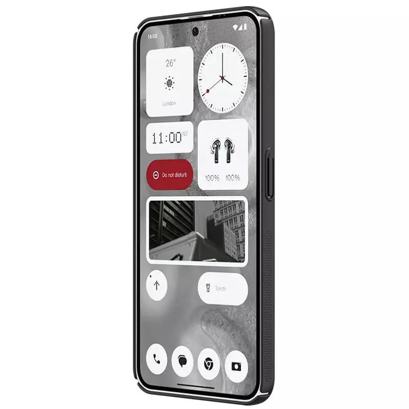 Super Frosted Shield Pro Case for Nothing Phone 2 Black