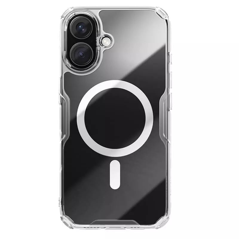Nillkin Nature TPU Pro Magnetic Case for iPhone 16 & 16 Plus Transparent