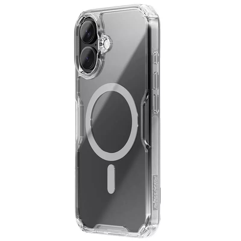 Nillkin Nature TPU Pro Magnetic Case for iPhone 16 & 16 Plus Transparent