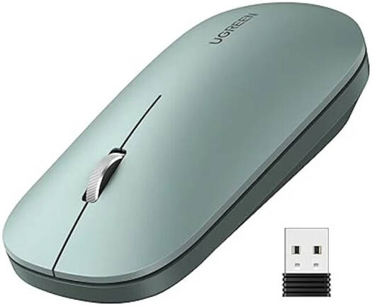 UGREEN MU001 90374 Portable Wireless Mouse Green