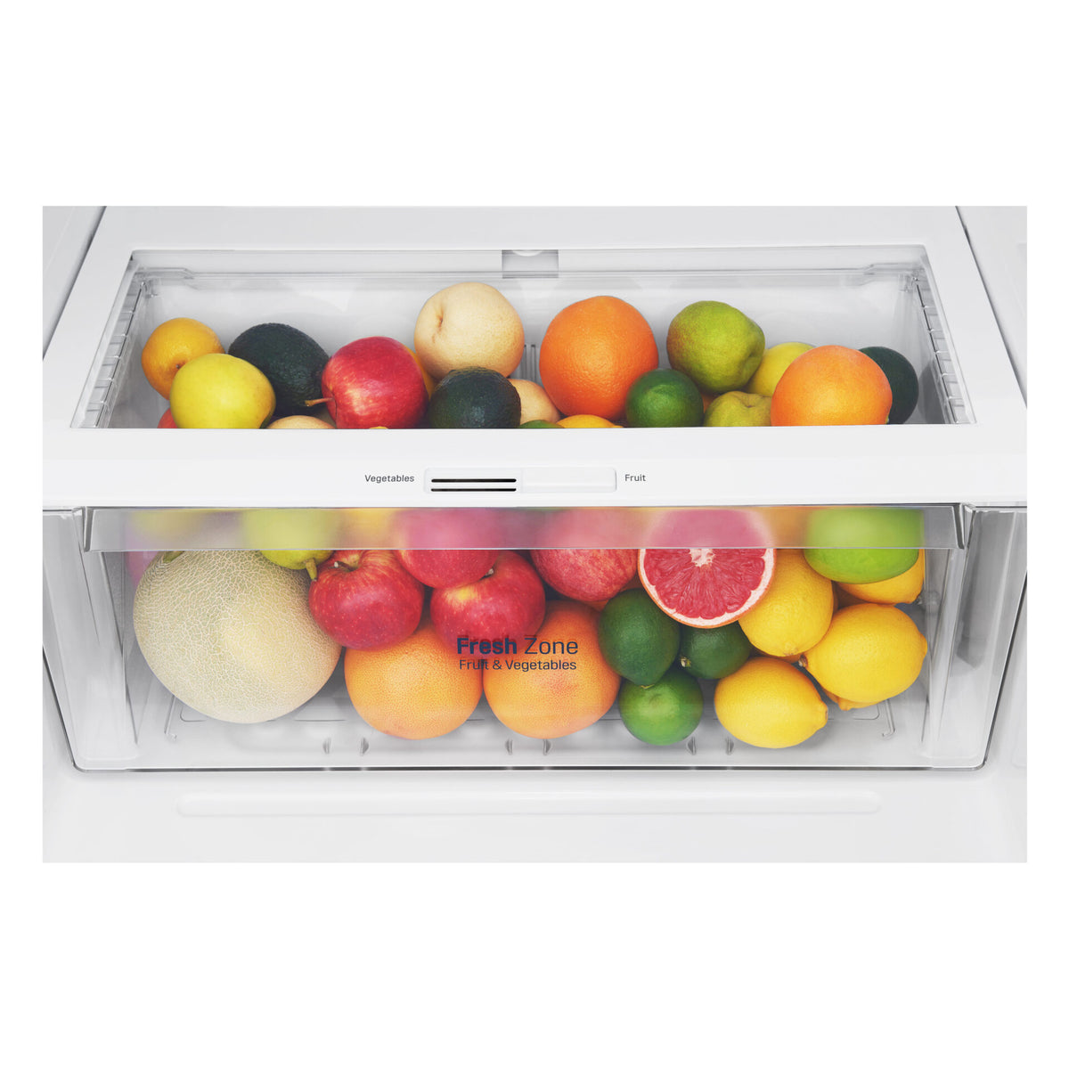 LG GL-T652HLCM 15.5 cu. ft. Top Mount Freezer Refrigerator Metallic Silver